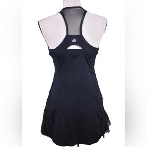 #551 ALO Yoga - Cool Fit Tennis Dress - Black - Women's Small S